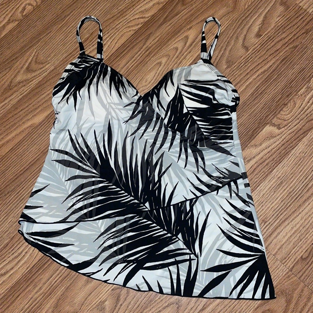 Black & white Tankini